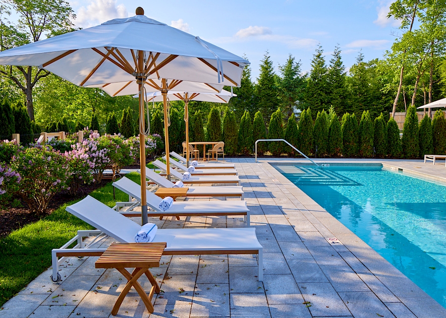 Painting of Pool + Countryside